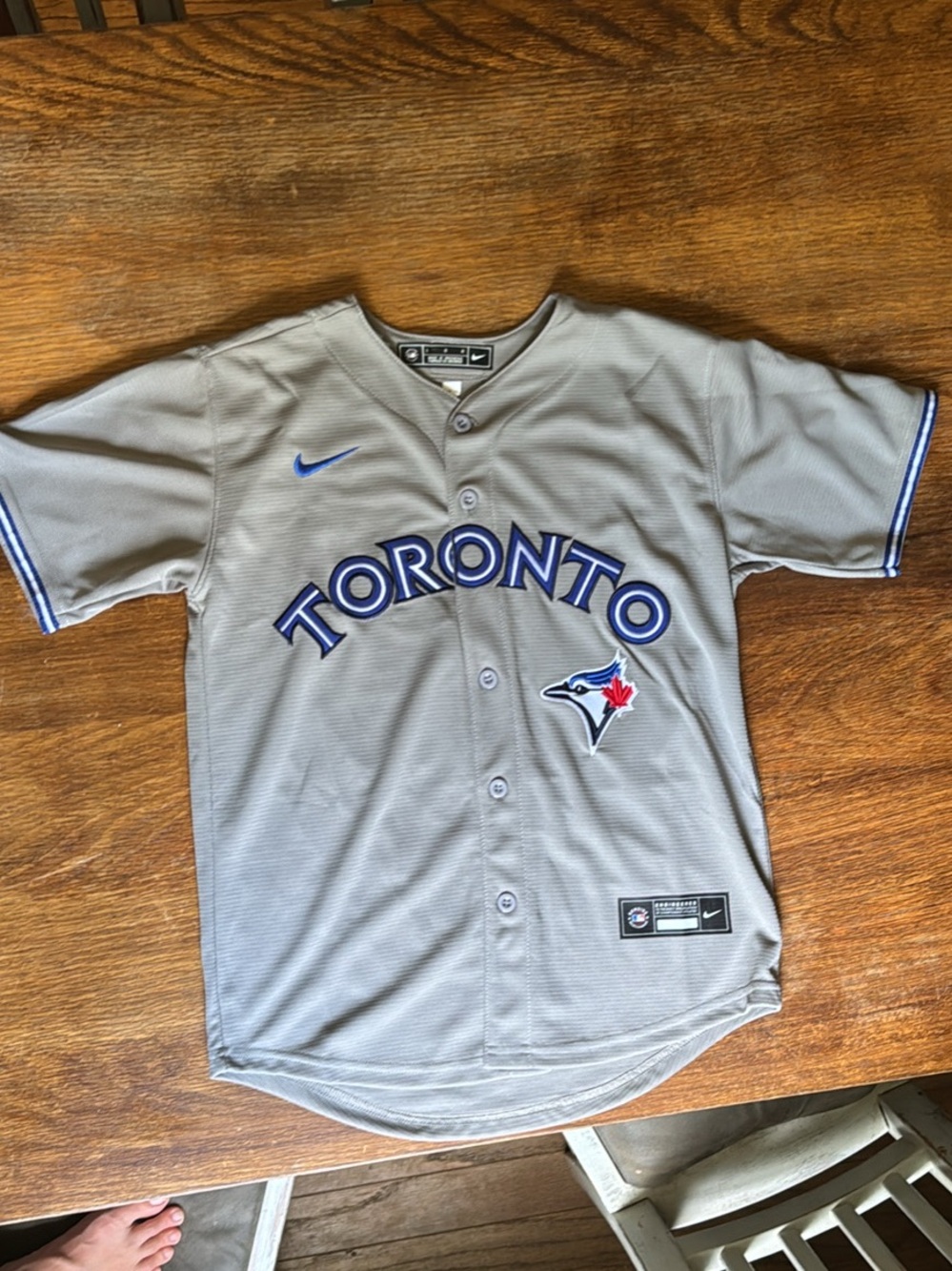New Toronto Blue Jays Yesavage Jersey Grey